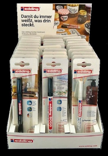 edding® Sonderdisplay Küche
