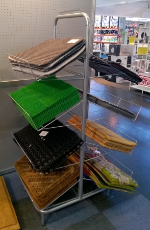 Displayständer für Fußmatten