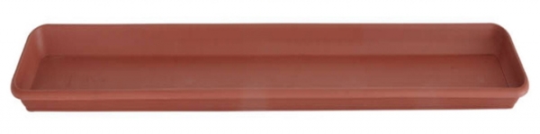 Balkonkasten-Untersetzer 40 cm Terracotta