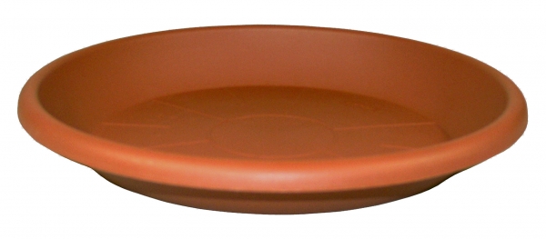 Blumen-Topf Untersetzer RUND Ø 34 cm TERRACOTTA